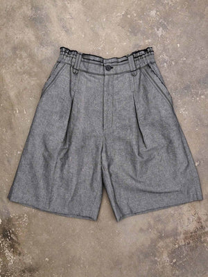Linen-Blend Wide-Leg Shorts — 26003 — view 6