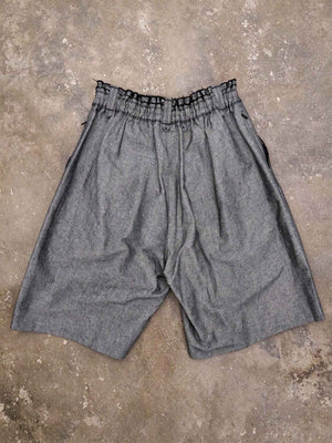 Linen-Blend Wide-Leg Shorts — 26003 — view 7