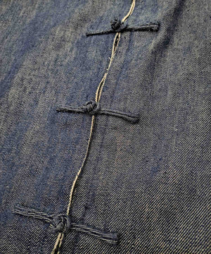 Wool-Blend Denim Tang Reversible Jacket — 26004 — View 2
