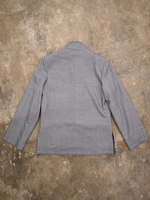 Wool-Blend Denim Tang Reversible Jacket — 26004 — View 11