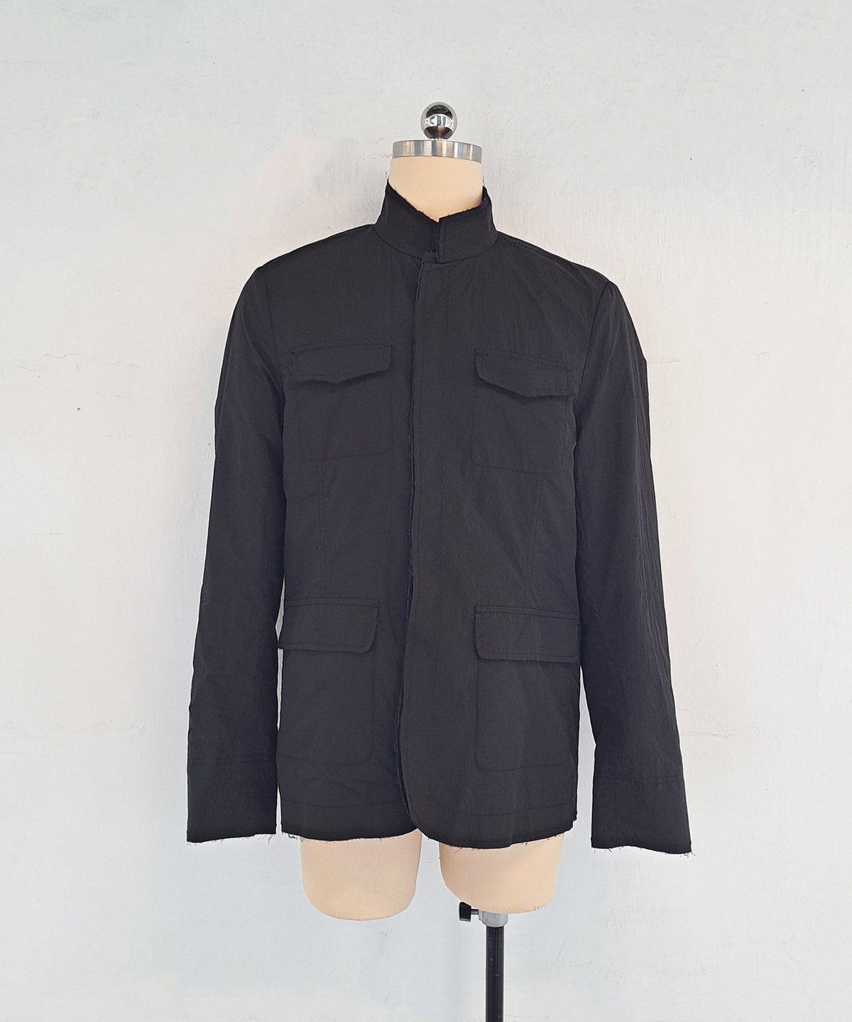 Natural-Blend Reversible Zhongshan Suit