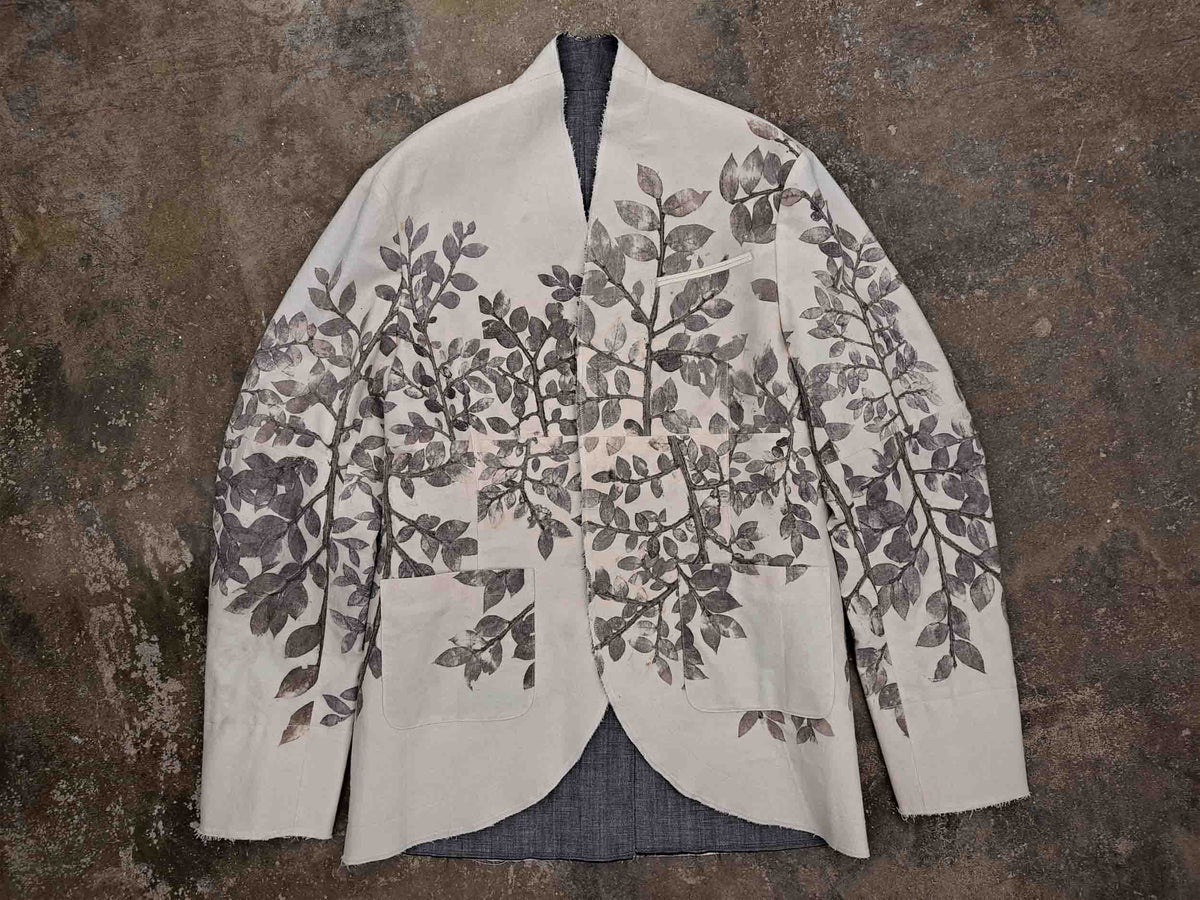 112 mountainyam botanical printed garment laid flat