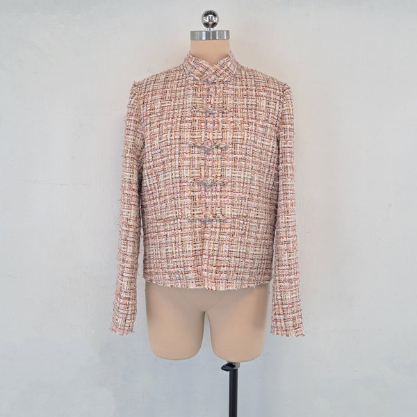 Women's Tweed Chinese Jacket – 112 mountainyam