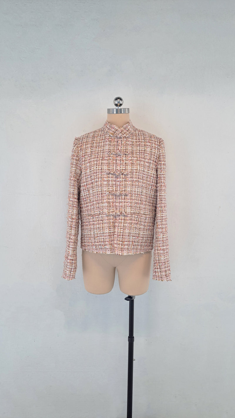 Women's Tweed Chinese Jacket – 112 mountainyam