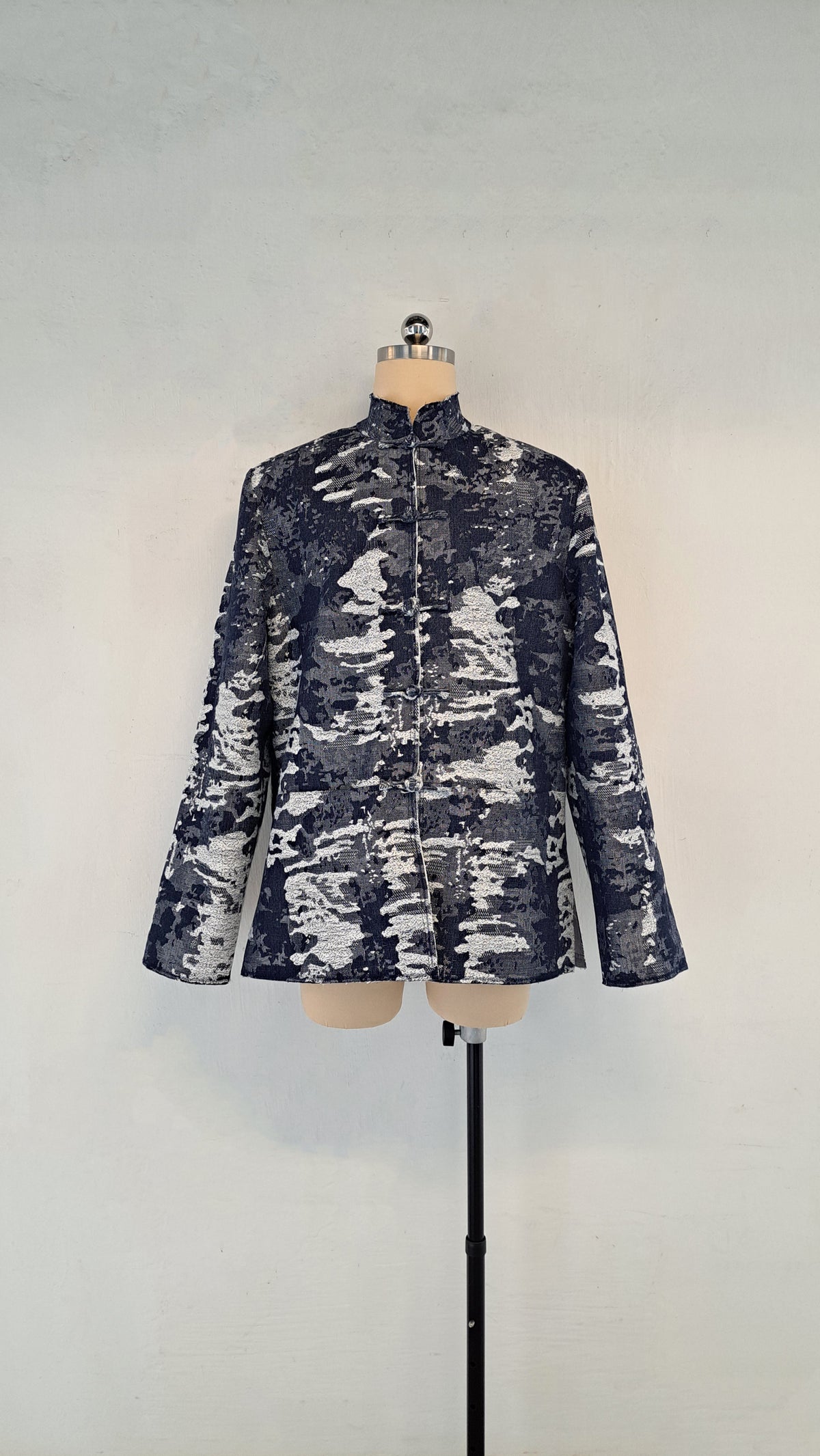 Camouflage Denim Tang Reversible Jacket