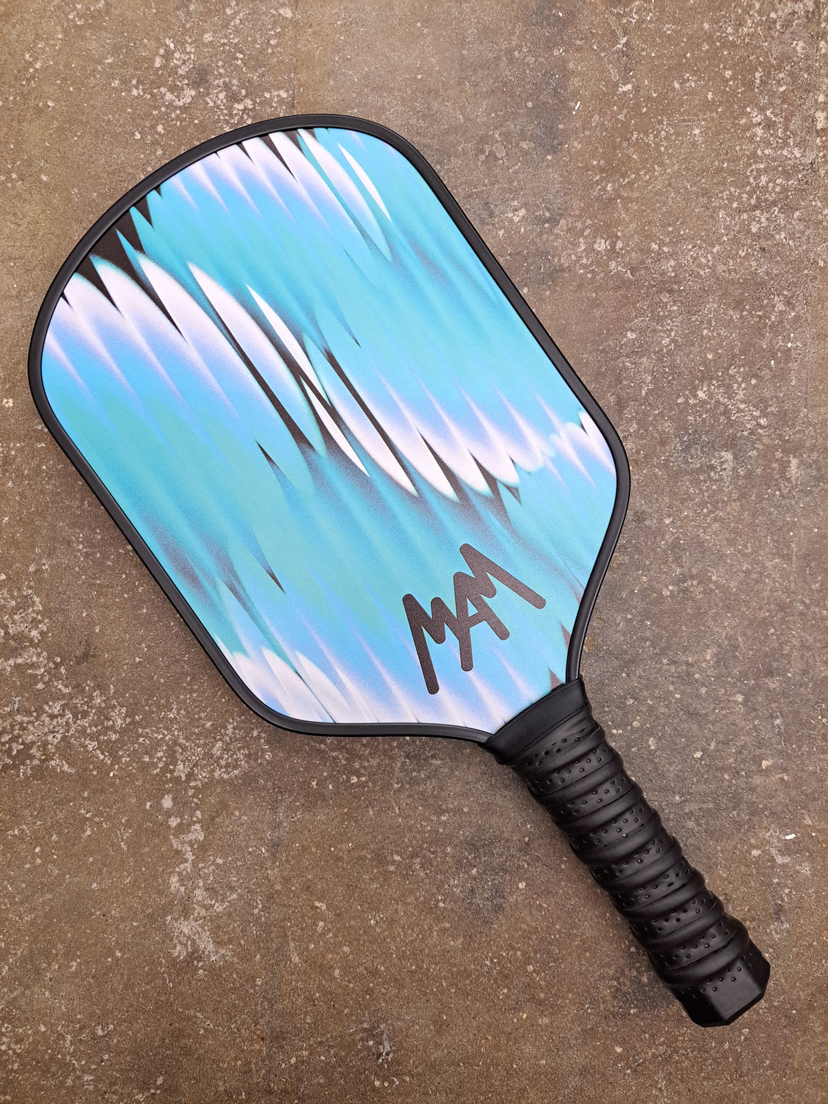 "SPIN RUSH" Print Pickleball Paddle