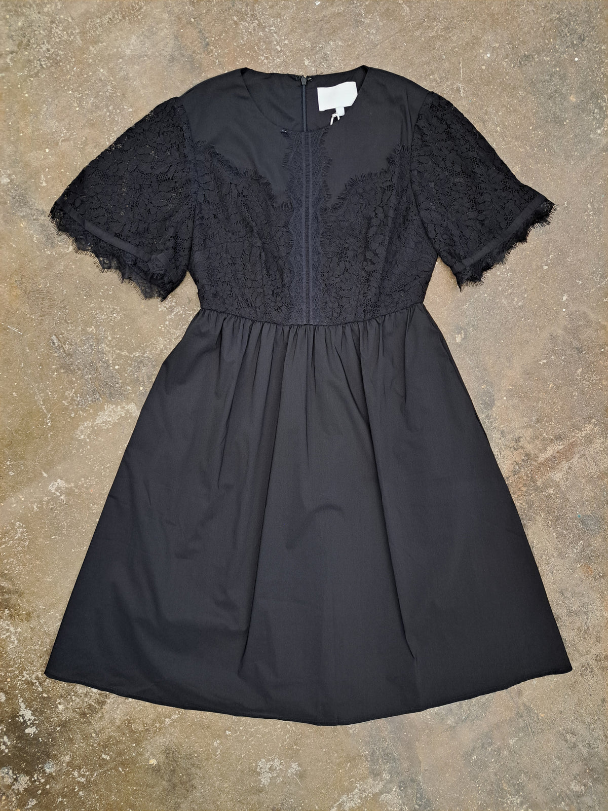 Lace Patch Dress
