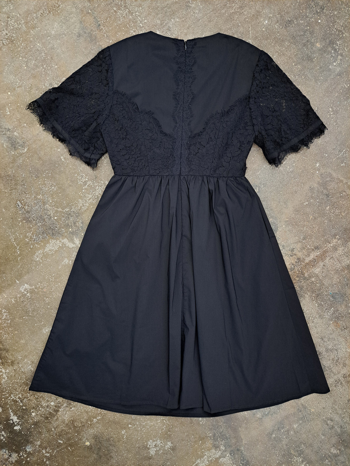 Lace Patch Dress
