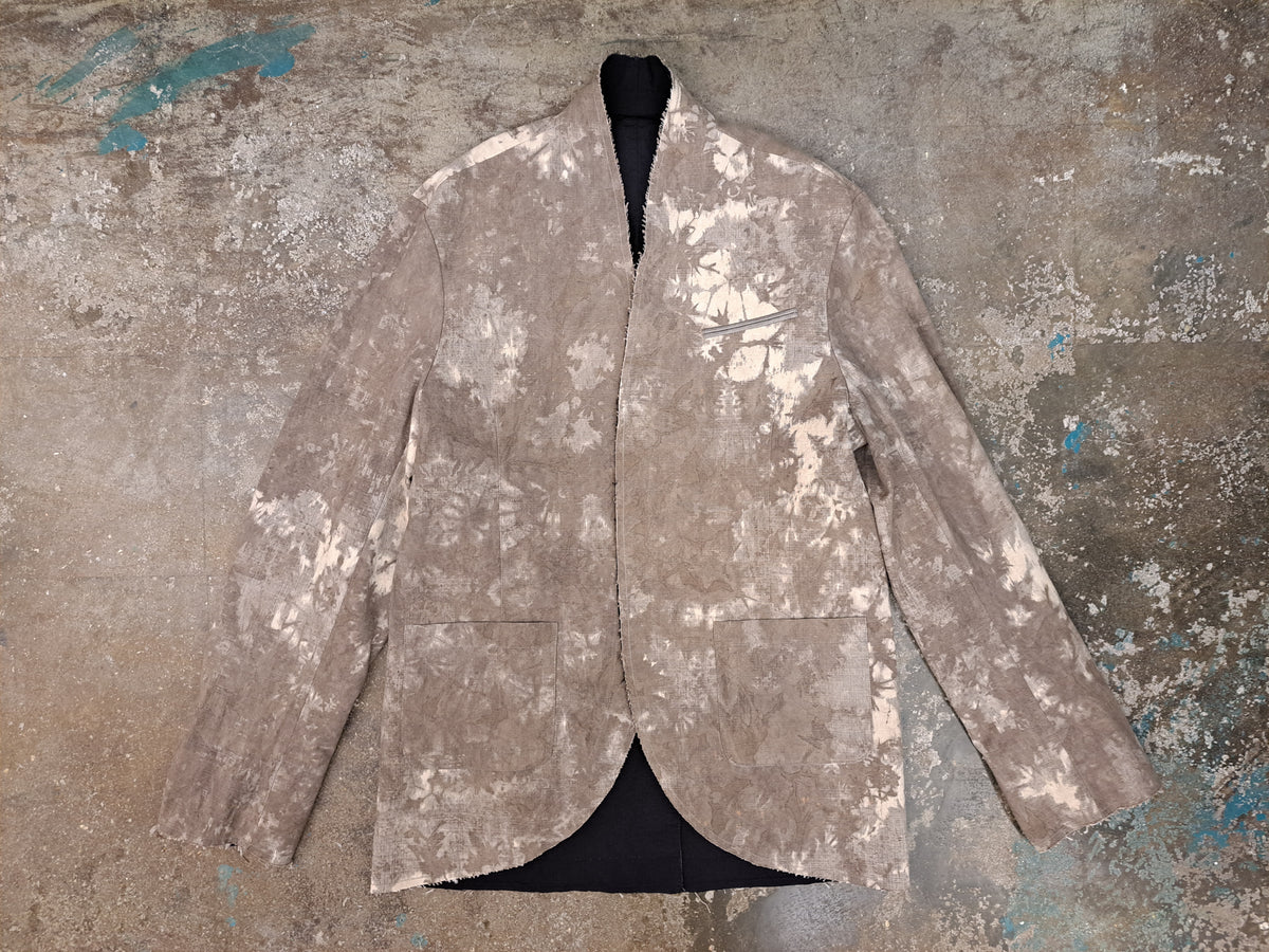 Botanical Dye Reversible Cross Collar Jacket