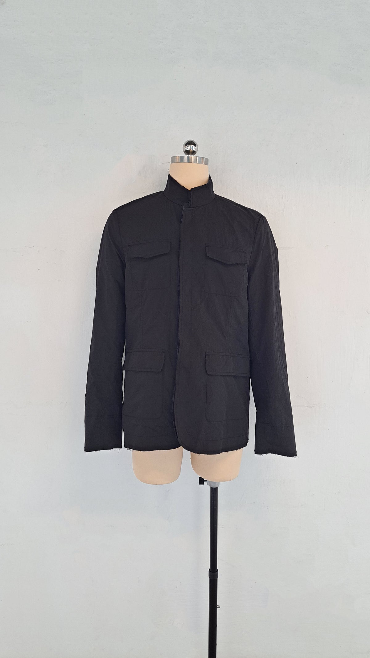 Natural-Blend Reversible Zhongshan Suit