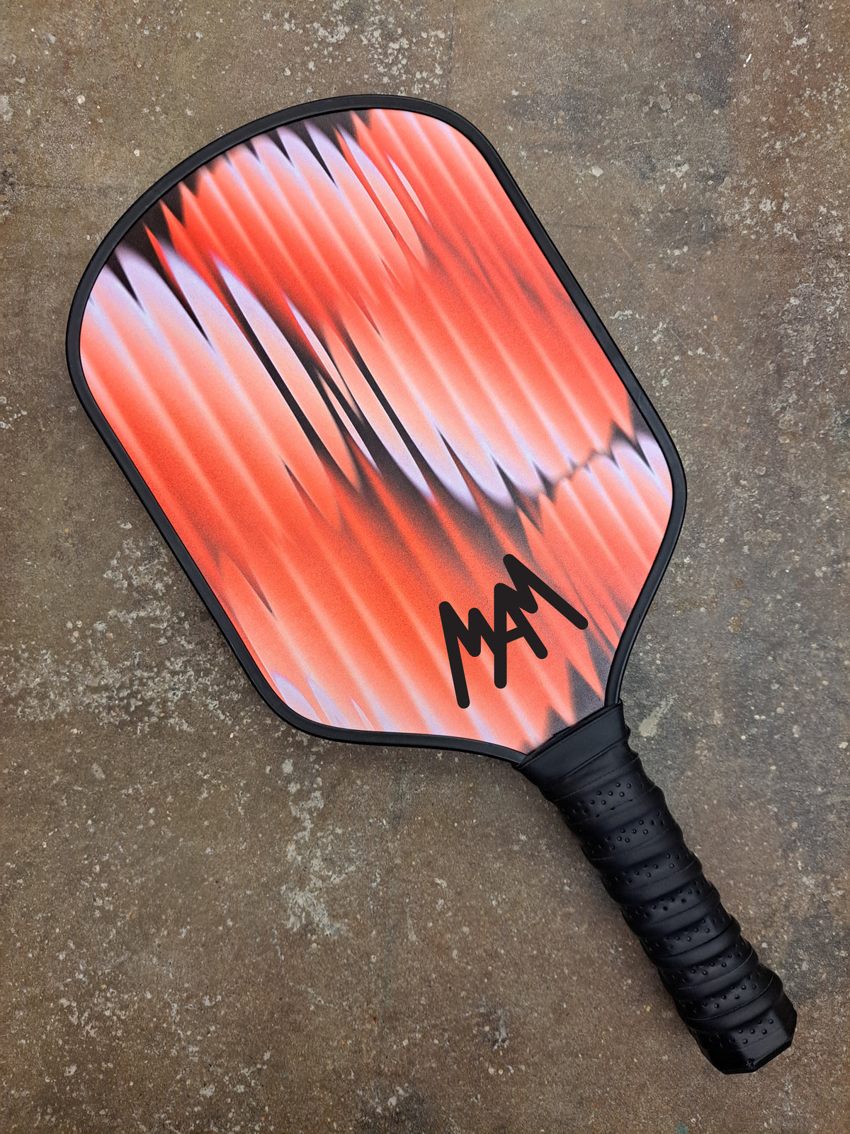 "SPIN RUSH" Print Pickleball Paddle