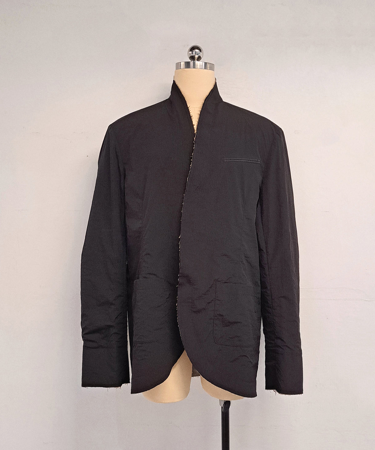 Botanical Dye Reversible Cross Collar Jacket