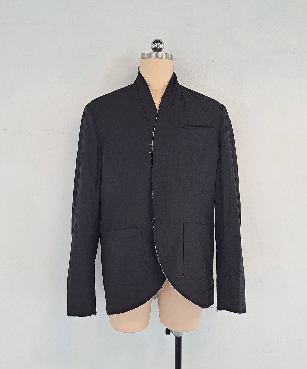 Botanical Dye Reversible Cross Collar Jacket