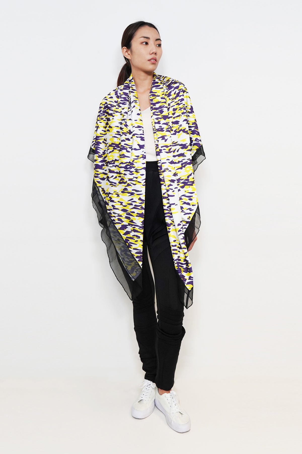 Feather Print Scarf