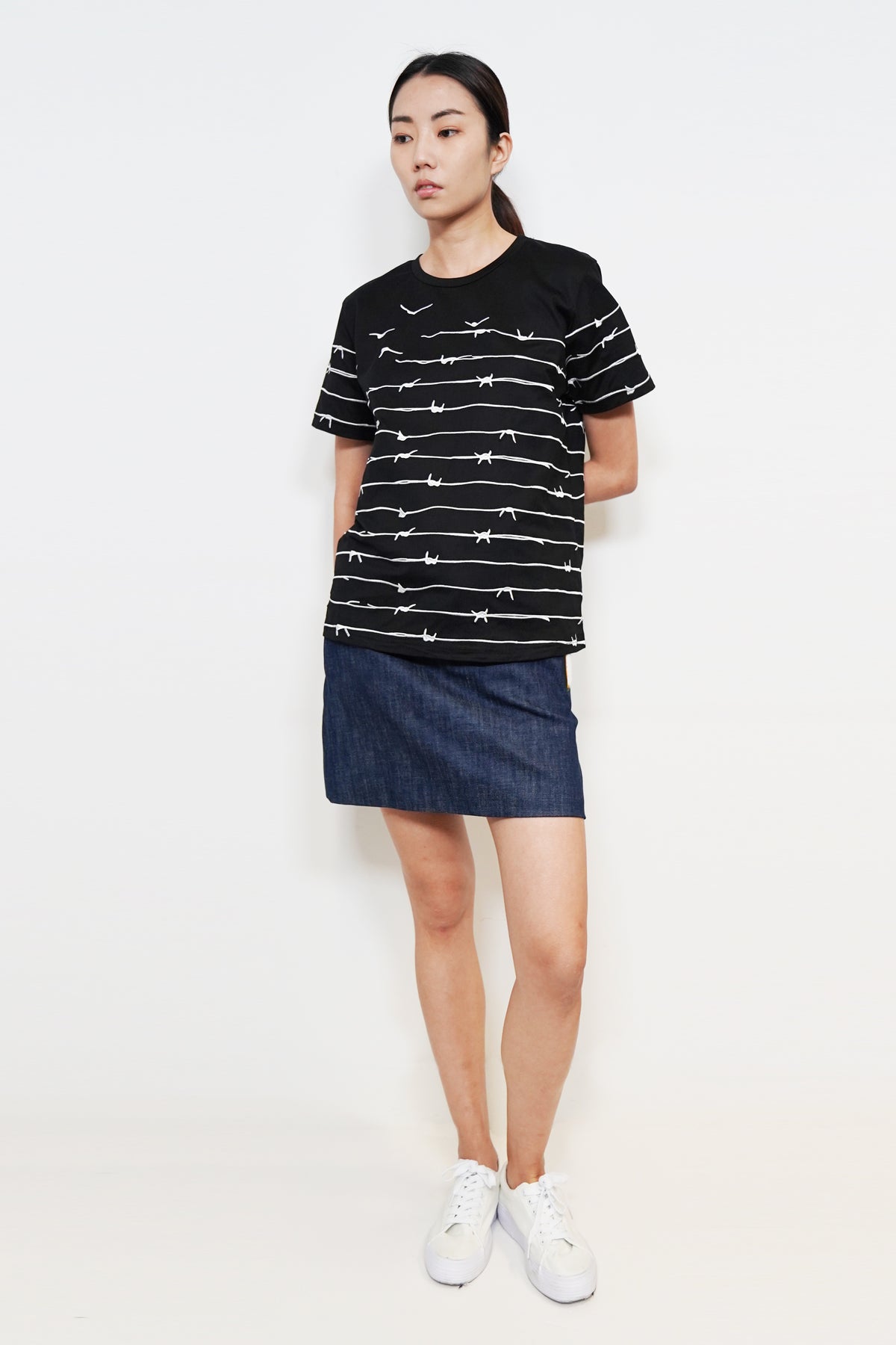 Wire Embriodery T-Shirt