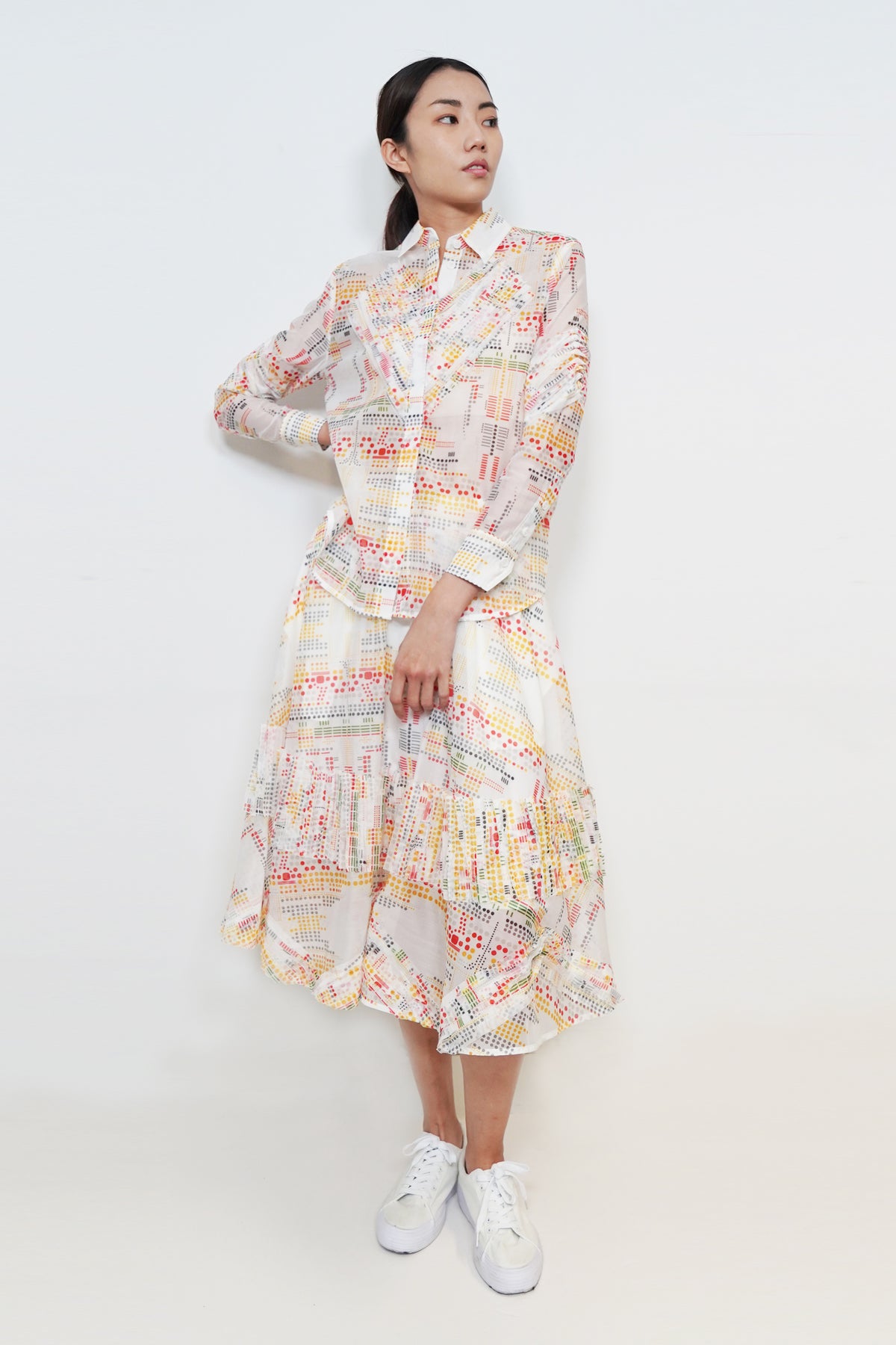 African Elephant Print 3D Blouse