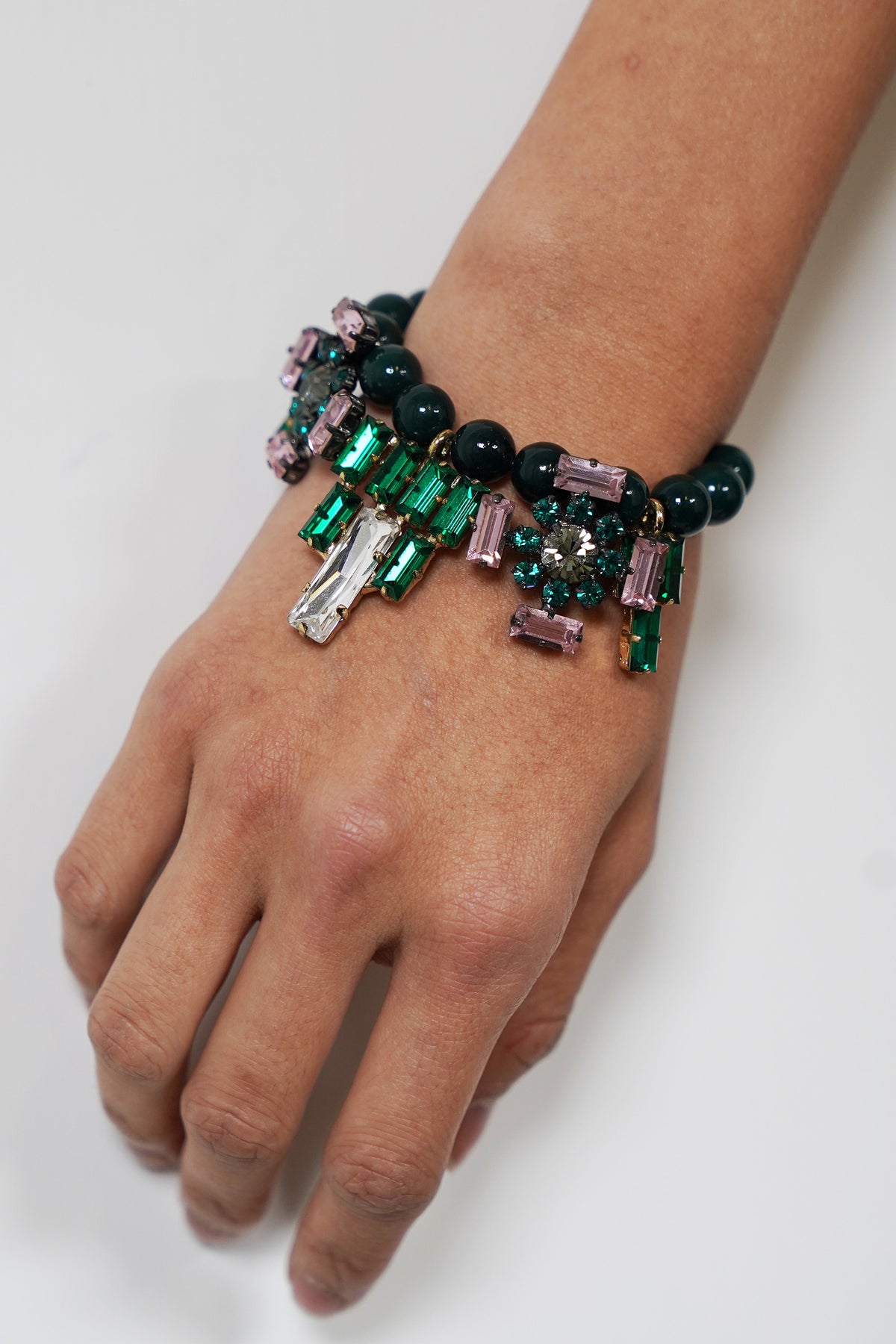 Madame Bijoux Olive Bracelet