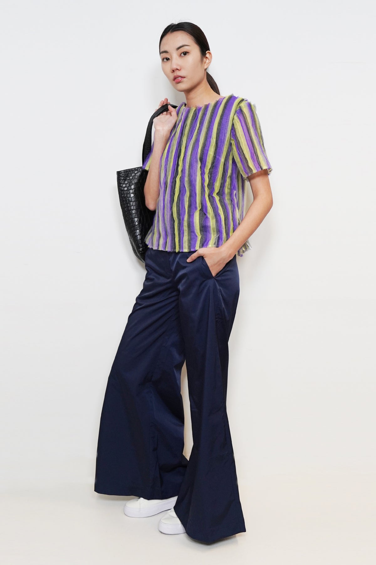 3D-Stripe Top