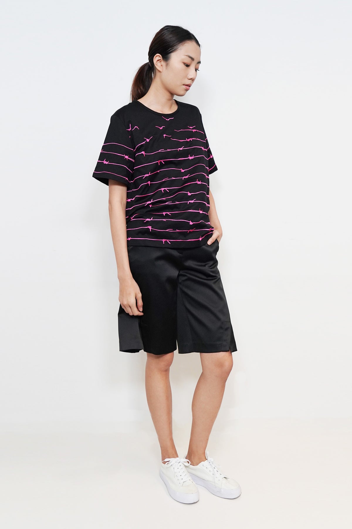 Wire Embriodery T-Shirt