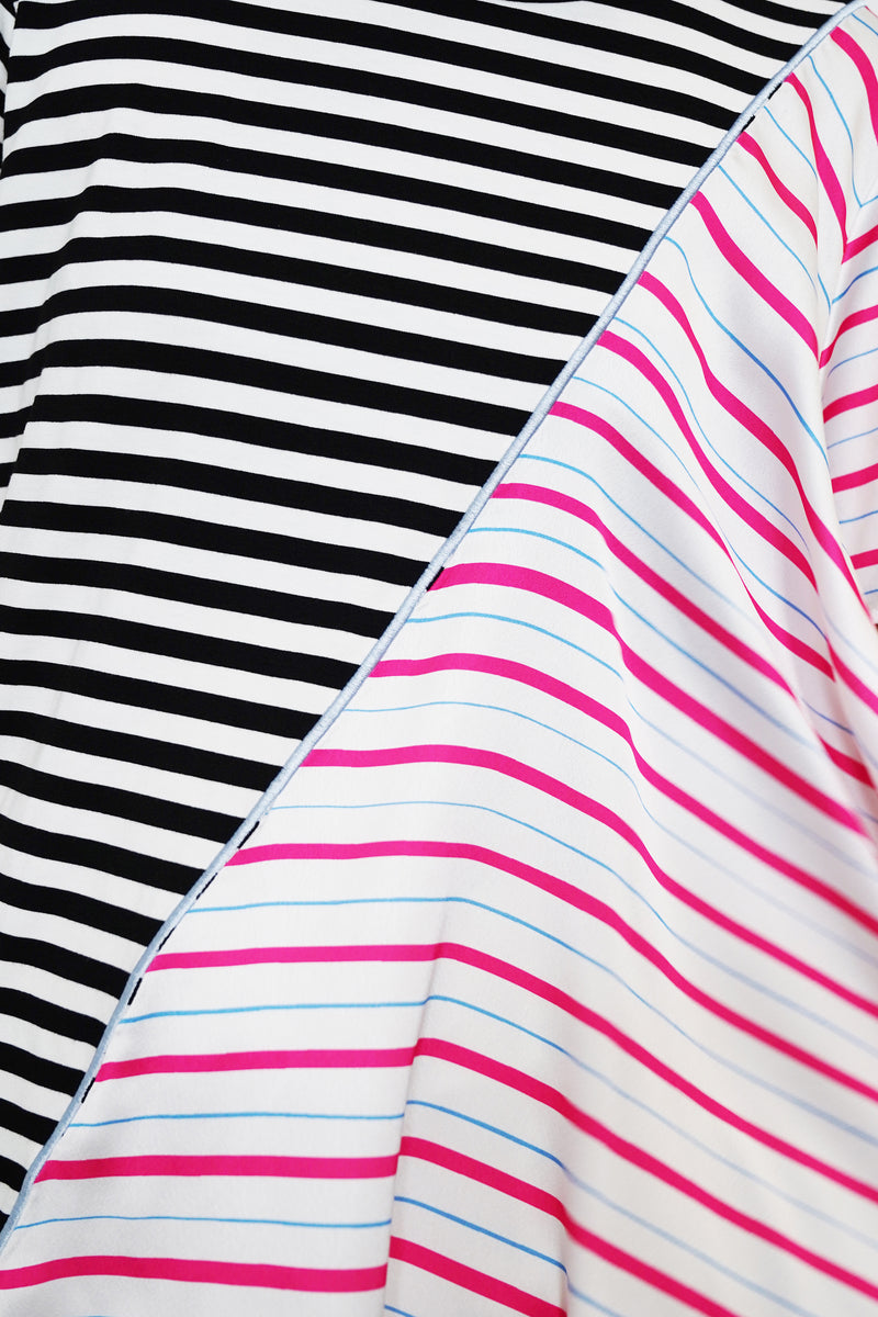 Irregular Stripe Print T-Shirt
